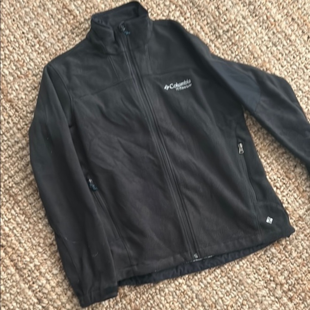 Columbia Titanium Black Fleece Jacket